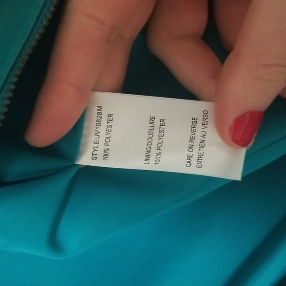 Vintage Conrad C 90's Cool Biker Faux Leather Jacket - Size 14 - Picture 3 of 4